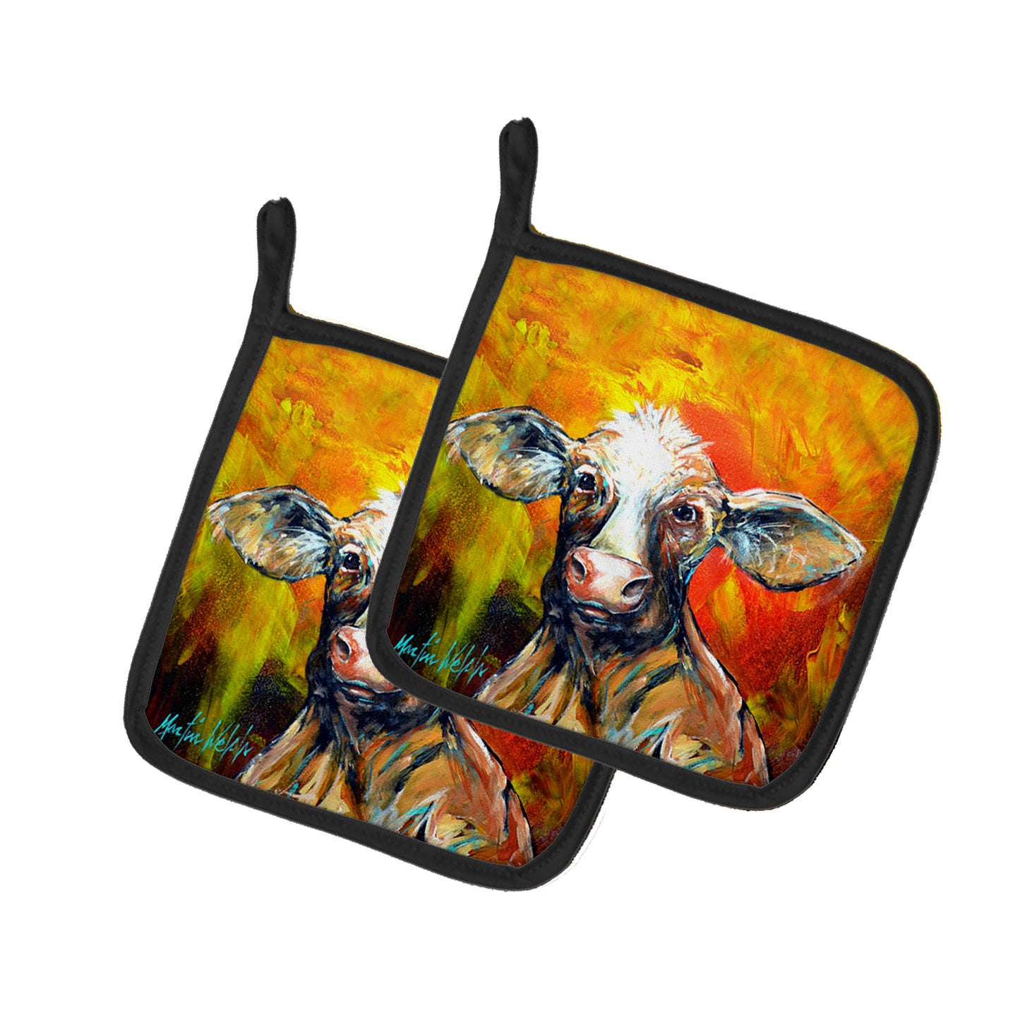 Buy this Happy Cow Pair of Pot Holders