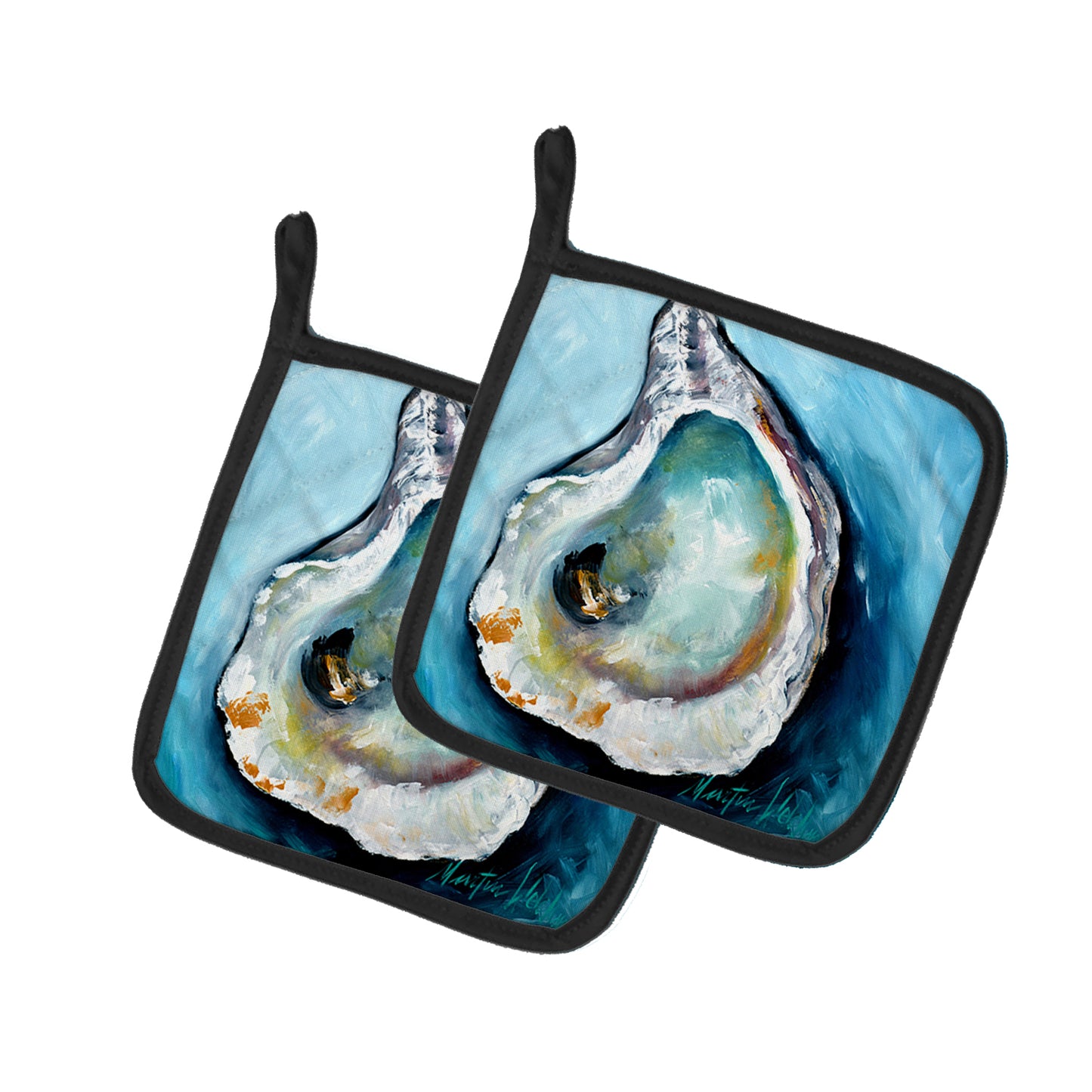 Buy this Oyster J Mac Pair of Pot Holders
