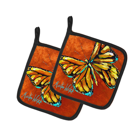 Buy this Monarch Butterfly Pair of Pot Holders