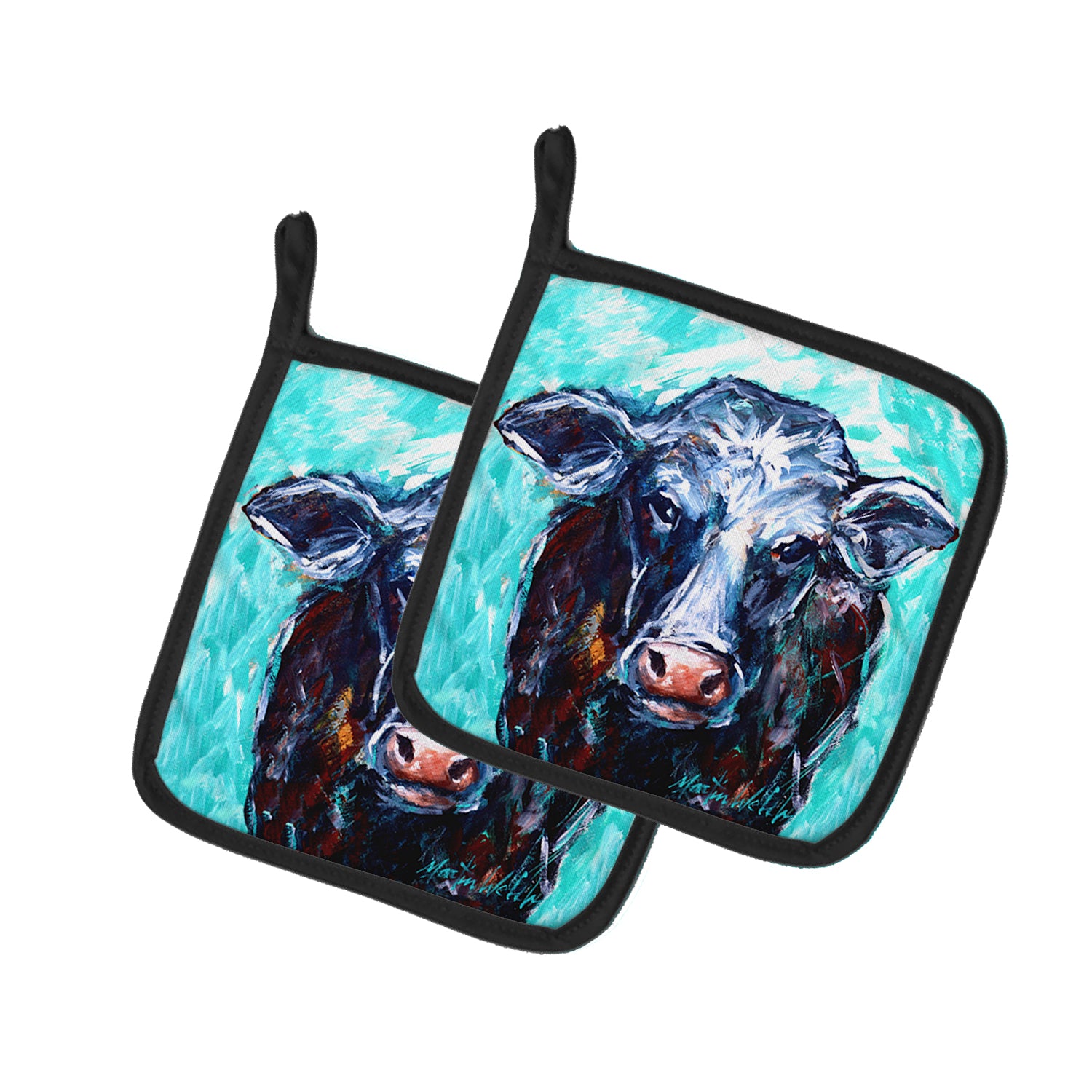 Buy this Moo Cow Pair of Pot Holders