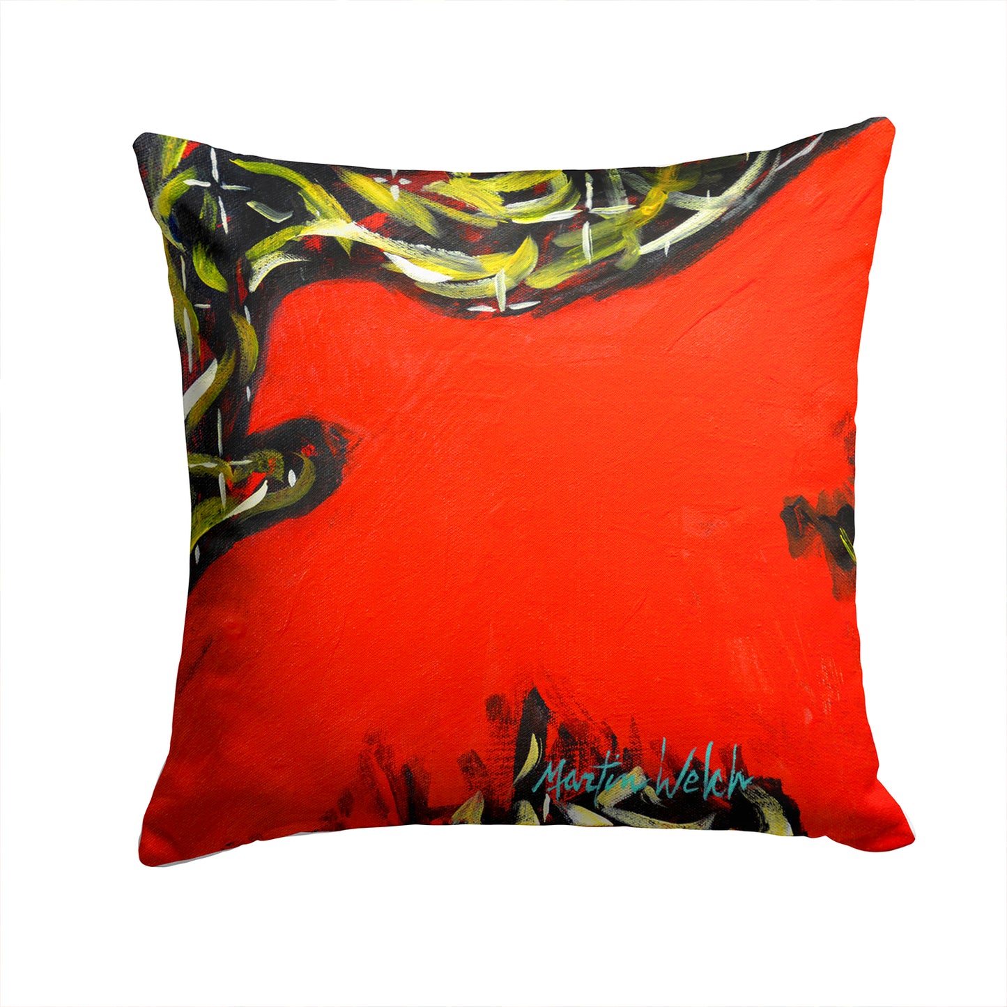 Buy this Scared Crow Fabric Decorative Pillow