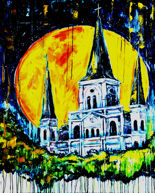 Moonlight Shadows - Cathedral - 11"x14" Print