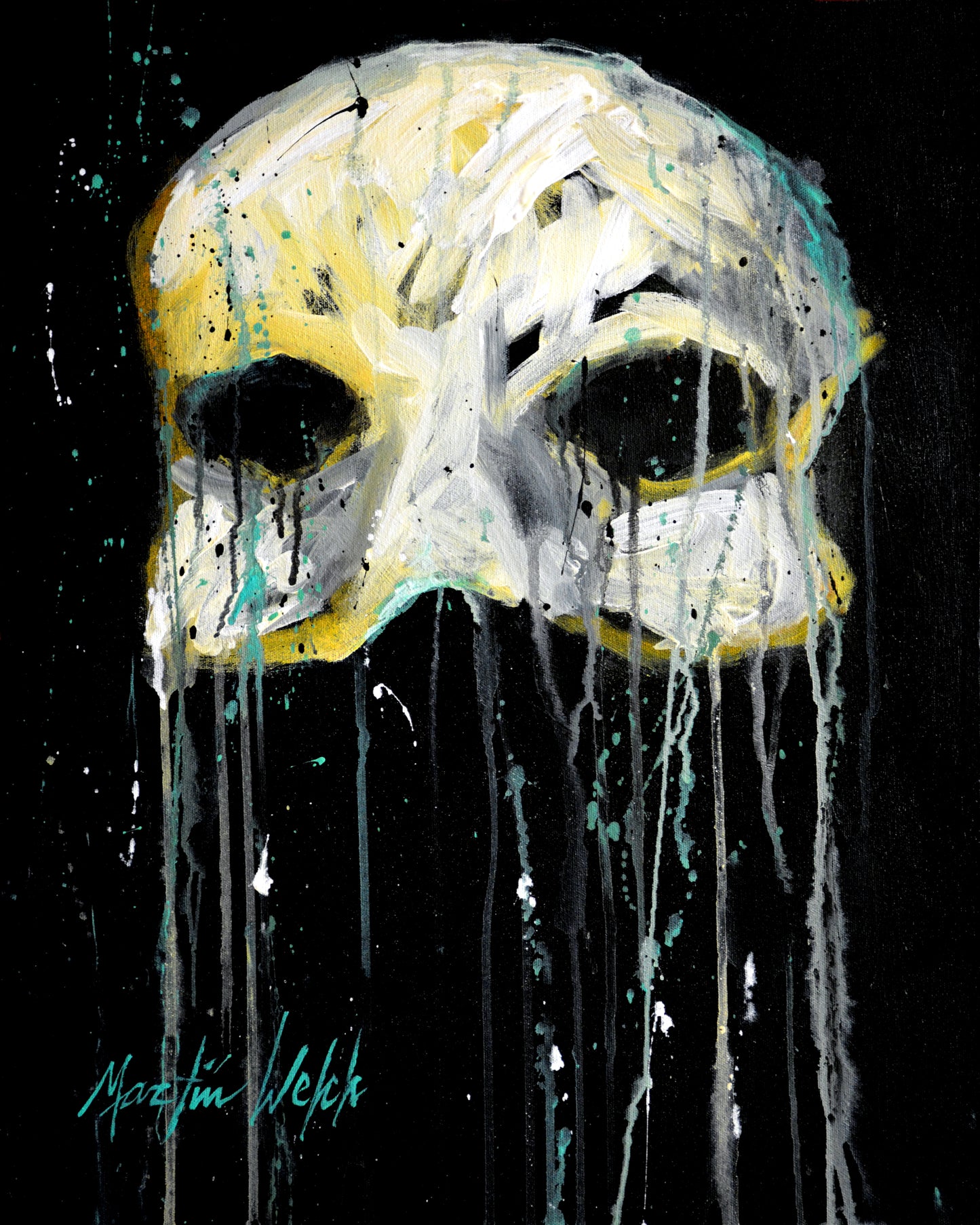 Mysterious - Mask - 11"x14" Print