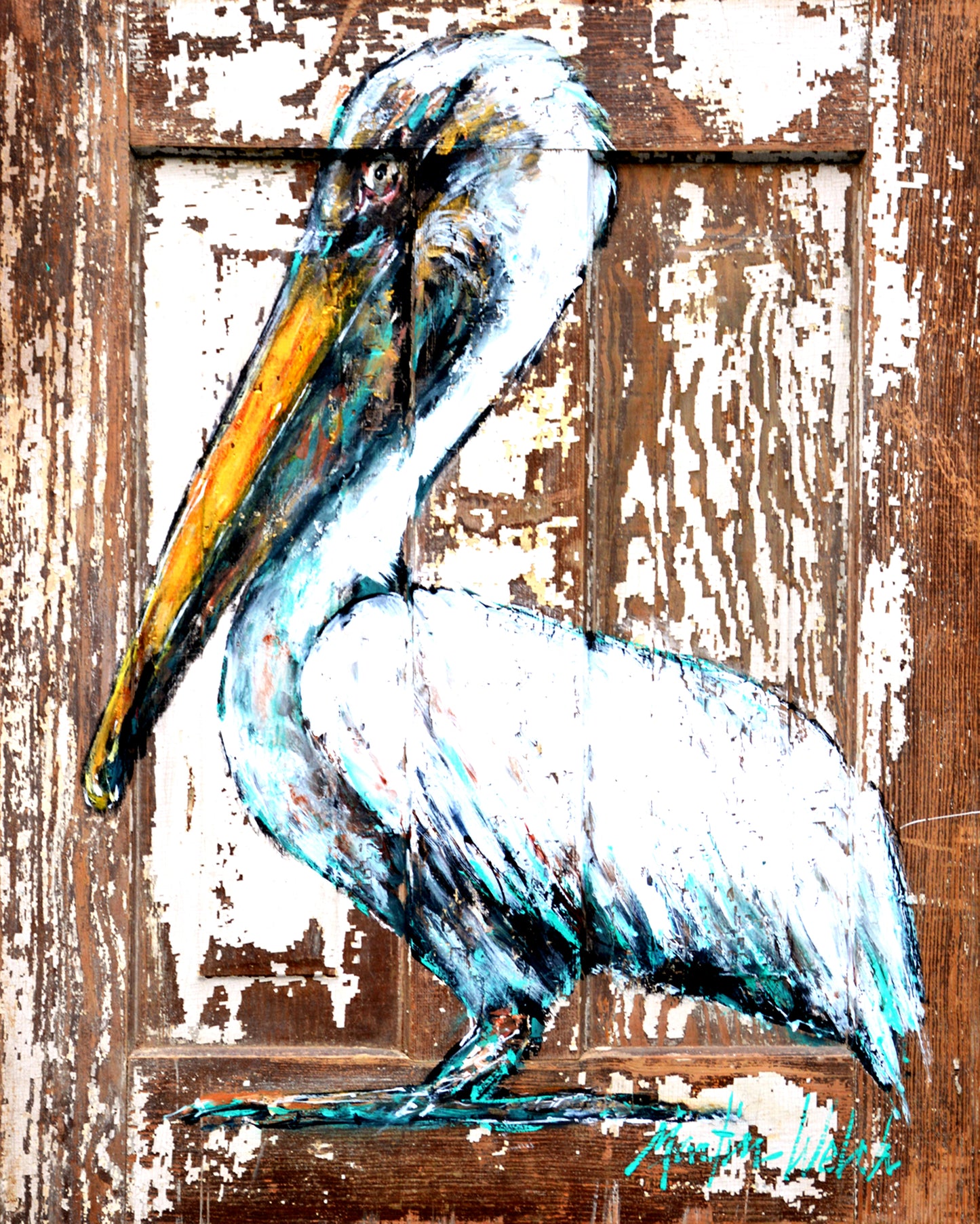 Secret Door - Pelican - 11"x14" Print