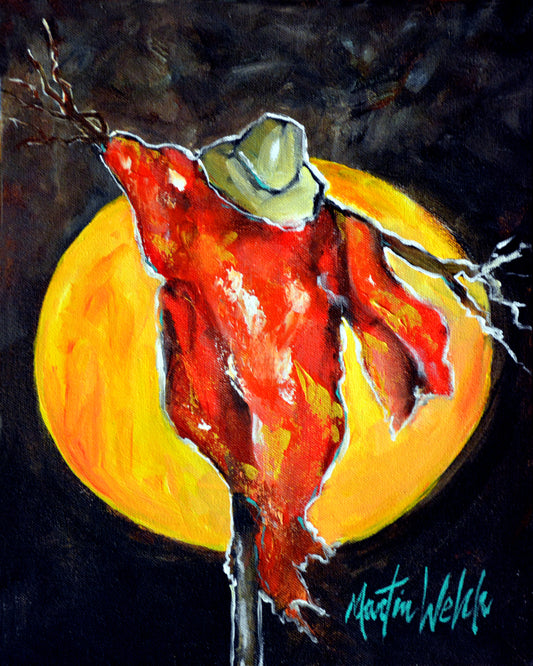 StickLee - Scarecrow - 11"x14" Print